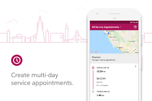 Salesforce Field Service ekran görüntüsü