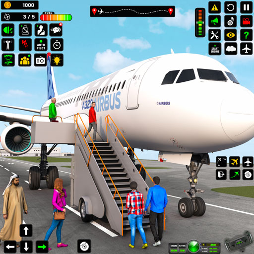 pilot simülatör uçuş oyun 3d
