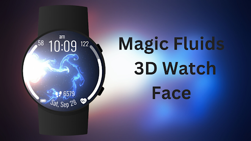 Magic Fluids - 3D Watch Face ekran görüntüsü