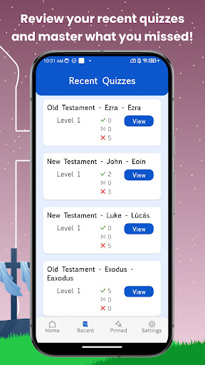 Irish Bible Quiz ekran görüntüsü