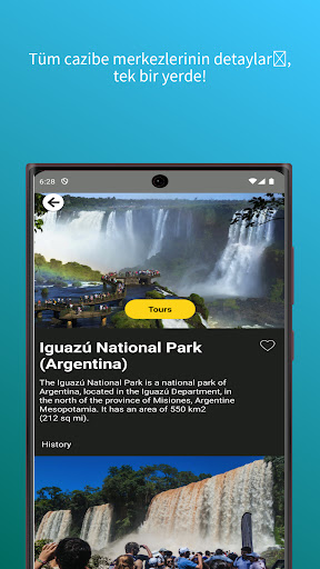 Iguazú Şelalesi Seyahat ekran görüntüsü