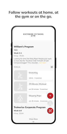 Extreme Fitness Gym ekran görüntüsü