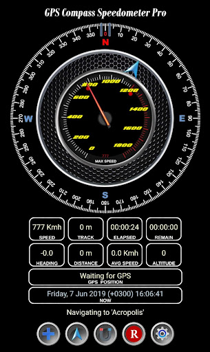 GPS Compass Speedometer ekran görüntüsü