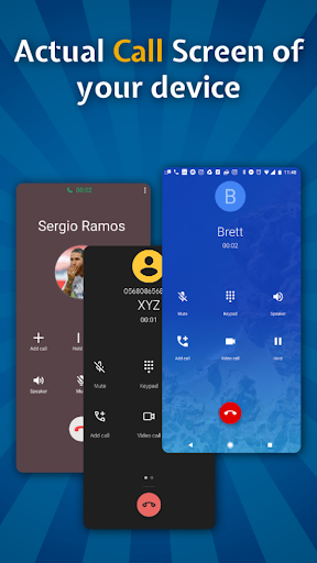 Sahte arama - Telefon şaka ekran görüntüsü