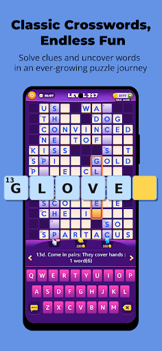 Word Hike -Inventive Crossword ekran görüntüsü