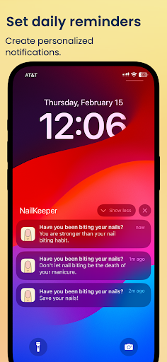 NailKeeper - Stop Biting Nails ekran görüntüsü