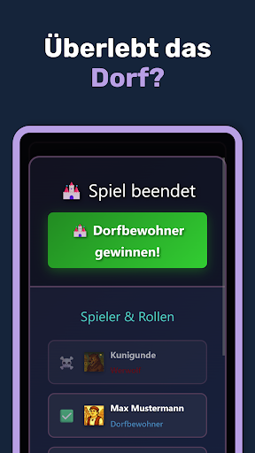 Werwölfe - Online Multiplayer ekran görüntüsü