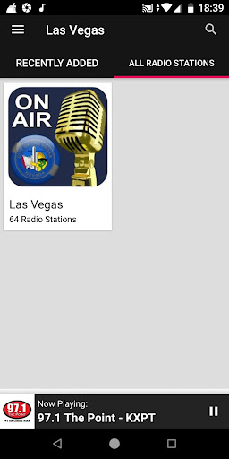 Las Vegas Radio Stations ekran görüntüsü
