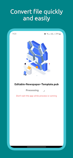 PUB File Viewer and Converter ekran görüntüsü