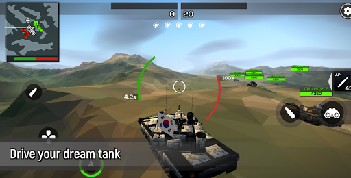 Poly Tank 2: Savaş Sandbox ekran görüntüsü