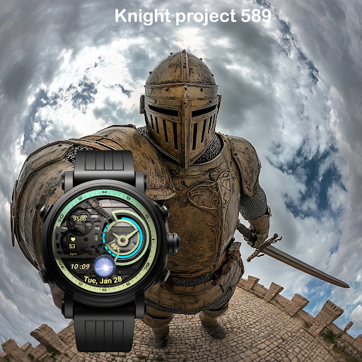 kp589 Watch Face ekran görüntüsü