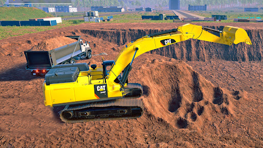 JCB İnşaat Kamyonu Oyunları ekran görüntüsü