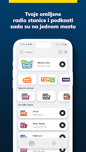 Naxi Player: Radio & Podcast ekran görüntüsü