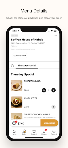 Saffron Halal Spot ekran görüntüsü