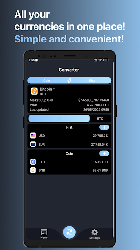 Coin Converter XE Currency app ekran görüntüsü