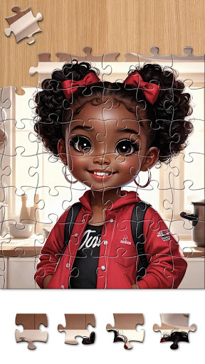 Black Jigsaw - Jigsaw Puzzles ekran görüntüsü