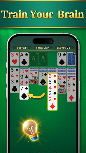 Solitaire:Classic Deluxe Cards ekran görüntüsü