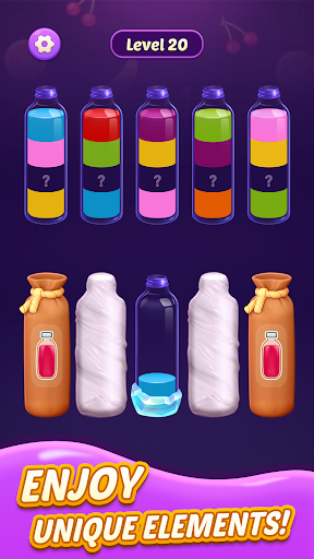 Juicy Sort Puzzle ekran görüntüsü