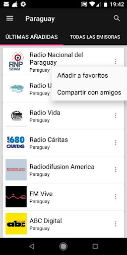 Paraguay Radio Stations ekran görüntüsü