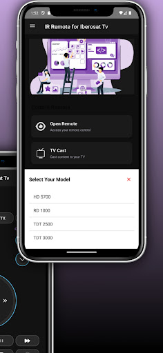 Remote for Iberosat tv ekran görüntüsü