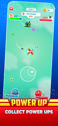 Man Vs. Missiles: Dogfight ekran görüntüsü
