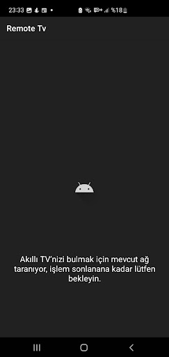 Samsung TV için Kumanda ekran görüntüsü