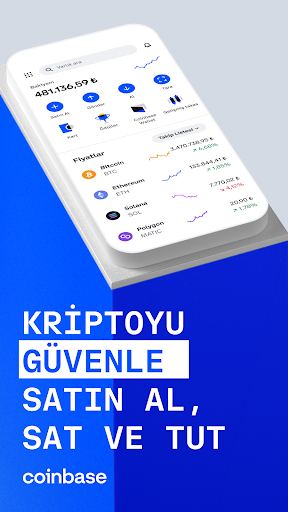 Coinbase: Bitcoin ve Ether al ekran görüntüsü