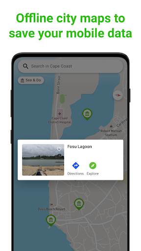 Cape Coast SmartGuide ekran görüntüsü