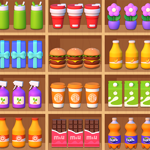 3D Goods Puzzle: Sort & Match