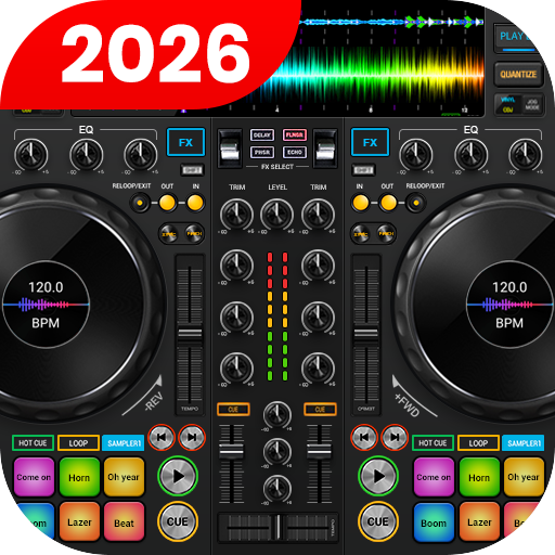 DJ Müzik Mikseri - 3D DJ Çalar