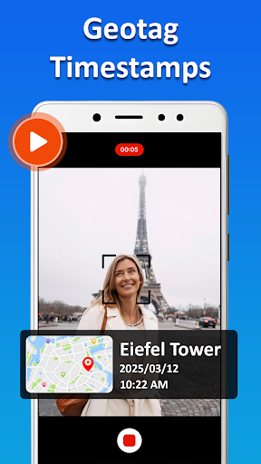 GPS Camera: Geotag Photo App ekran görüntüsü