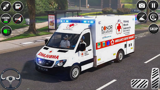 Ambulance Game: City Rescue 3D ekran görüntüsü