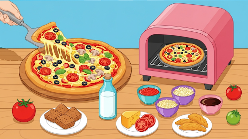 Pizza Maker -Kids Cooking Chef ekran görüntüsü