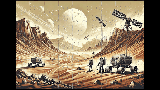 Mars Journey Puzzle ekran görüntüsü