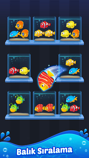 Balık Ayıklama 3D-Match Puzzle ekran görüntüsü