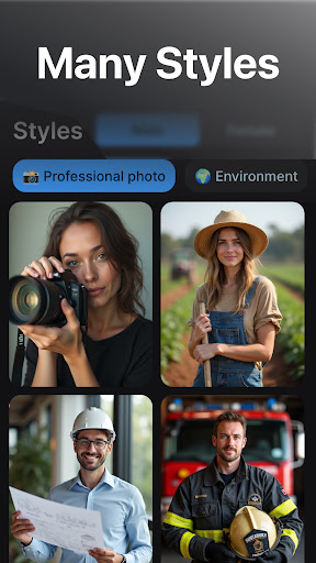 AI Professional Headshot ekran görüntüsü