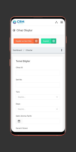 Bulutfilo Crm ekran görüntüsü