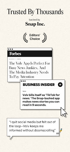 Volv - Curated 9-Second News ekran görüntüsü