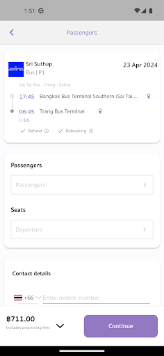 Srisuthep Tour ekran görüntüsü