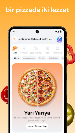 Dodo Pizza ekran görüntüsü