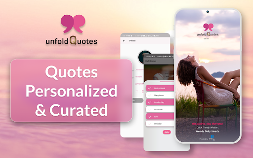 unfoldQuotes ekran görüntüsü