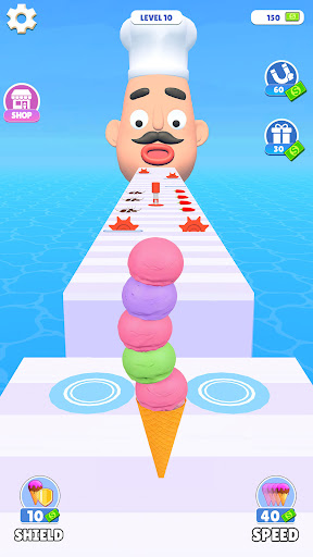 Stacky Ice Cream Runner ekran görüntüsü