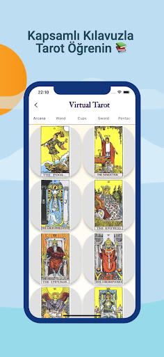 Virtual Tarot: Tarot Kartları ekran görüntüsü