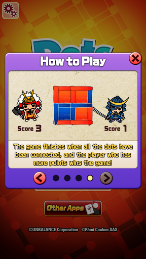 Dots and Boxes Battle game ekran görüntüsü