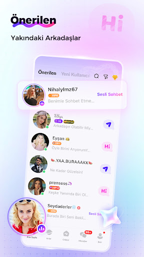 Sugo lite: Canlı sesli sohbet ekran görüntüsü