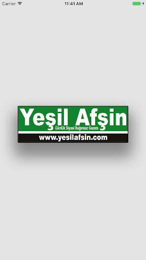 Yeşil Afşin Gazetesi ekran görüntüsü