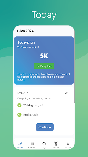 Weekly Runs ekran görüntüsü