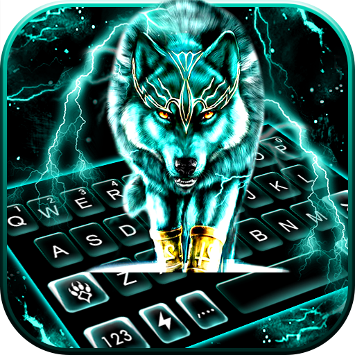 Thunder Neon Wolf Tema