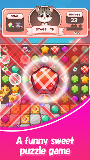 Rainbow Candy Bomb: Match 3 ekran görüntüsü