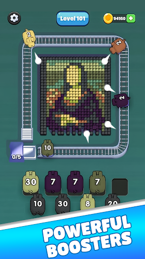 Color Crush: Block Shooter ekran görüntüsü